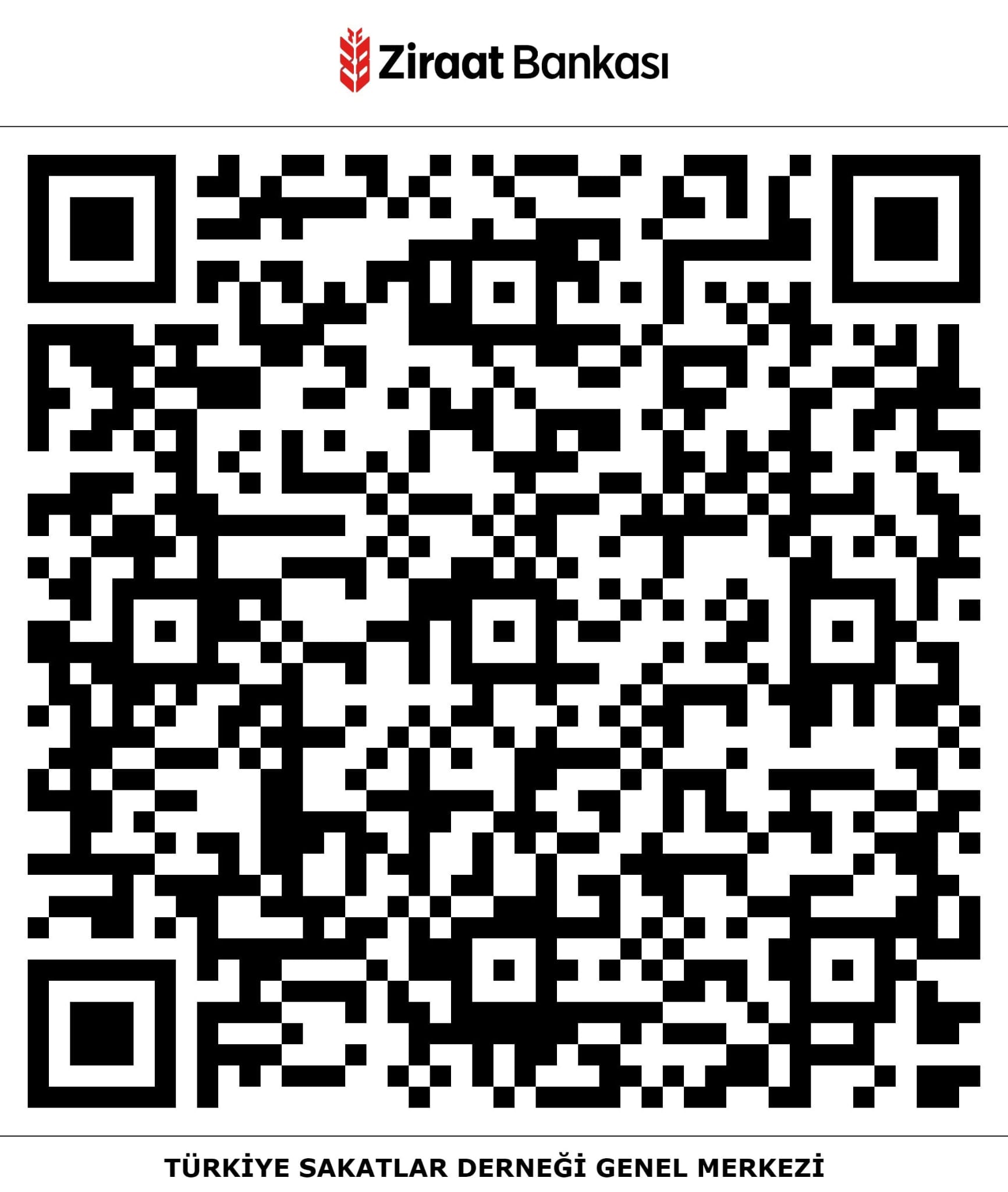EUR hesabı (TR49 0001 0004 8800 0123 4550 20) için Ziraat Bankası resmî TR Karekod